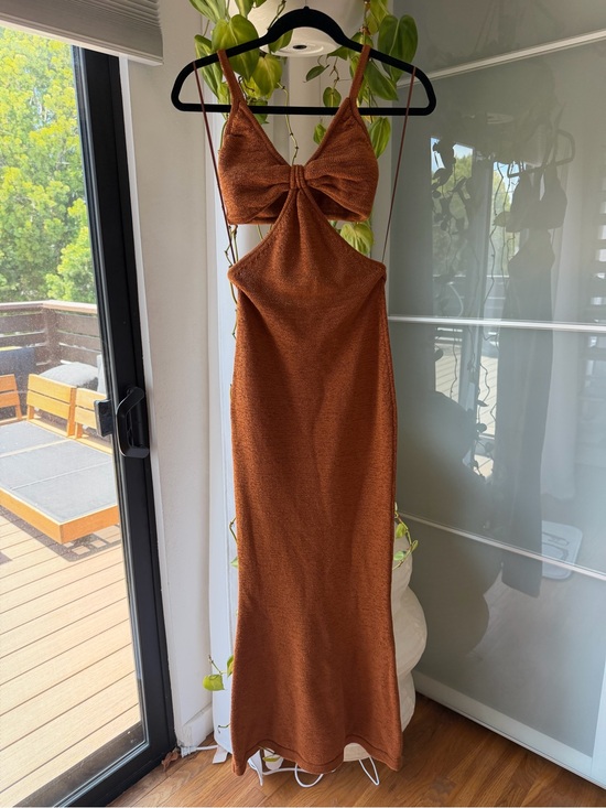 cult gaia Dresses & Skirts - cult gaia rust Serita maxi dress